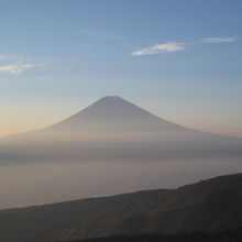 芦ノ湖スカイラインからの富士山