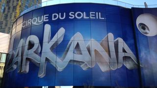 2012年11月から始まったシルク・ドゥ・ソレイユの常設公演 「ザーカナ」