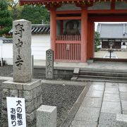 聖徳太子建立４８寺院の一つ野中寺（やちゅうじ）