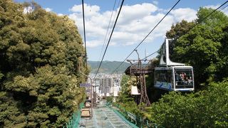 ロープーウェイのほか、リフトもあって、どっちでも好きな方で、どうぞ