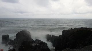 冬の寒い時期は迫力あり