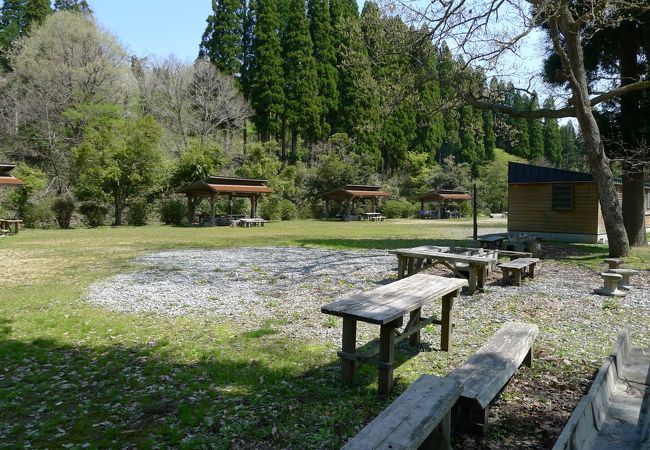 ピクニック、アスレチック、バーベキューなど