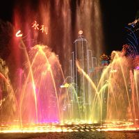 15分ごとの噴水ショー