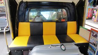 軽トラとピックアップトラックのタクシー