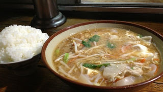 友達のお母さんにつくってもらったような♪（丸安そば）