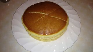 ホットケーキが美味しい