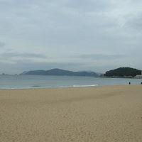 部屋からではないですが、海雲台ビーチはこんなにきれいなのです