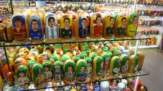 サッカー選手のマトリョーシカ
