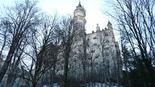 ロマンチックな白いお城