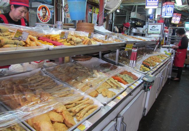 天ぷら・チヂミが安くて美味しい孔徳市場