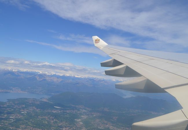 機内からの風景