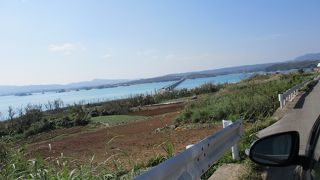 思ったより小さいので車ですぐ回れる♪