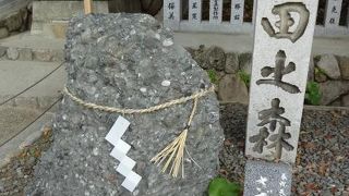 生田の森にあります