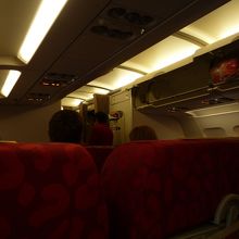 機内の様子