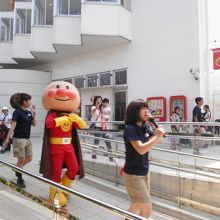 アンパンマンを見かけました^^