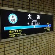 地下鉄乗り換え駅