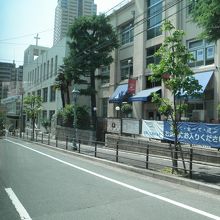 工房のまち付近