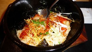 イオンモールのフードコート内にある韓国料理店