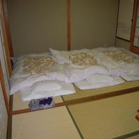 和洋室だとベッド２台＋和室になります。