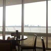 朝食見えた景色