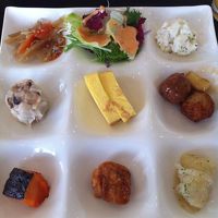 朝食は食べ放題