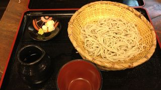 十割そば、美味しかったです。