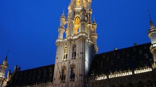 夜のグラン・プラス