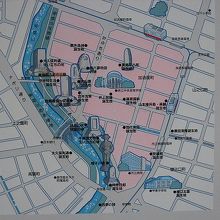 このあたりの地図