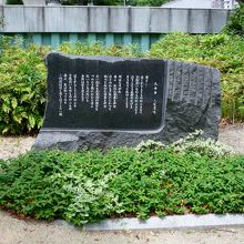 緑の中にあります