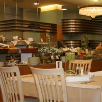 朝食会場です。