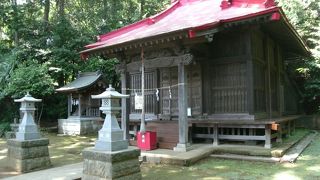 高層マンションの中の鎮守の杜