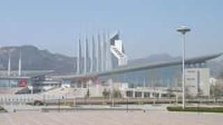 モーターショー会場