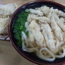 ごぼ天うどん