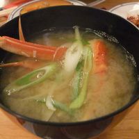 カニはあとでカニ汁にしてくださいます