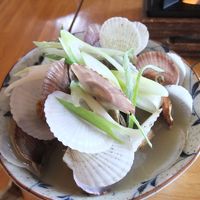 ホタテたっぷりのお味噌汁