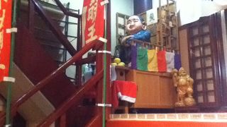 仙台四郎のJRCMはここ、仙台のビリケン？？？