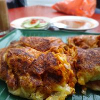 サルタンモスクの近くのZAM ZAMはムルタバがすごく美味し