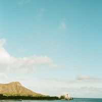 バルコニーからの眺め(夕暮れ)