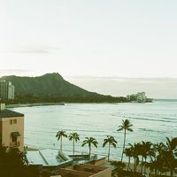 バルコニーからの眺め(夜明け)