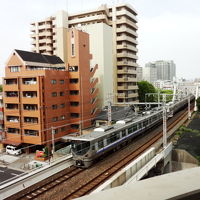 へやによっては電車ビュー