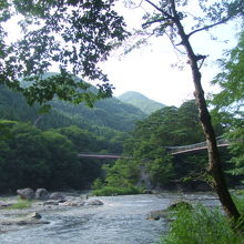 歩く途中も風景がきれいです