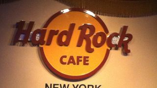 ハードロックカフェ　タイムズスクエアでの時間つぶしに