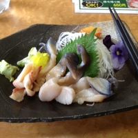 ぷらっとみなと市場でほっき貝の刺身