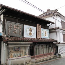 飯坂温泉の街並