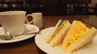 エッグサンド、食べる価値あります！