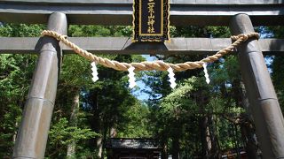歴史のある・広大な神社