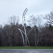 十勝川沿いの桜の名所