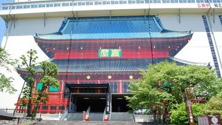 本堂（三仏堂）平成大修理中