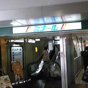 駅直結の便利なショッピングビルです