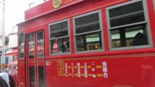 見晴台まで乗せていってくれます